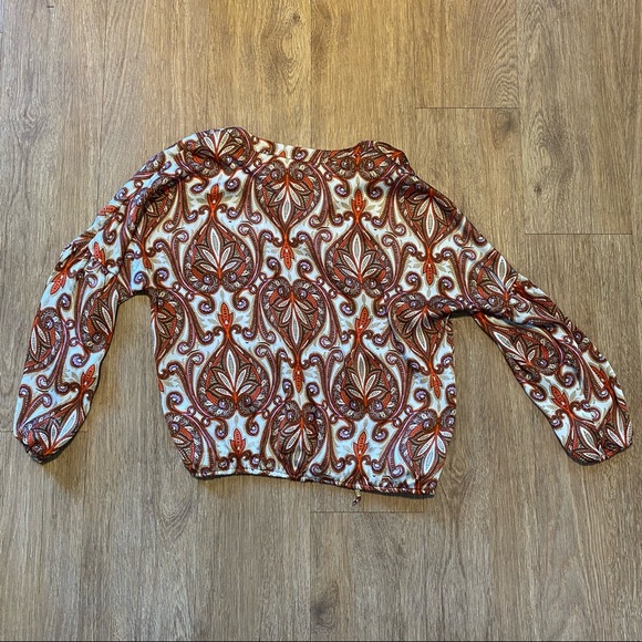 Michael Kors Patterned Silky Long Sleeve - Picture 2 of 5